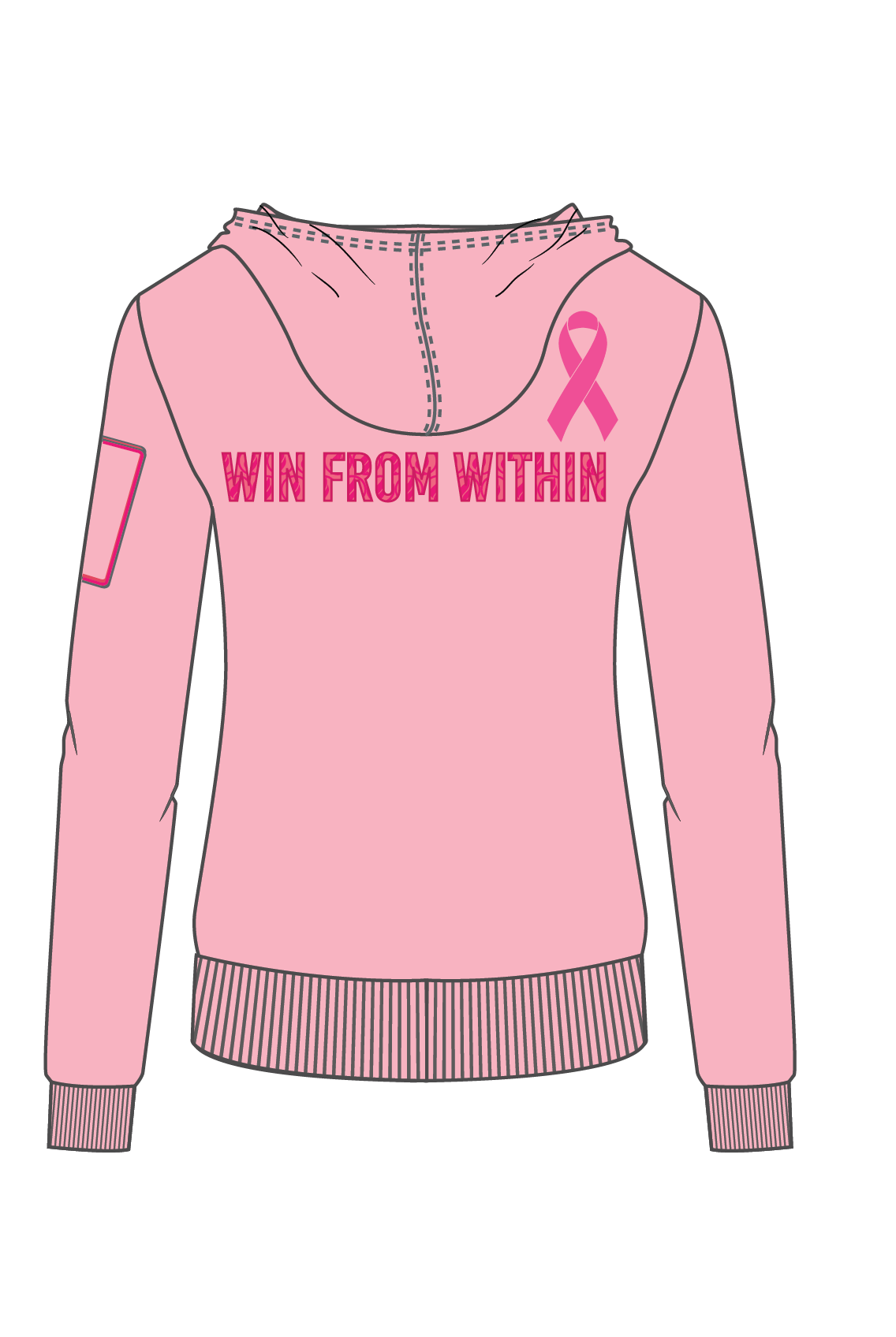 FISLL Breast Cancer Hoodie