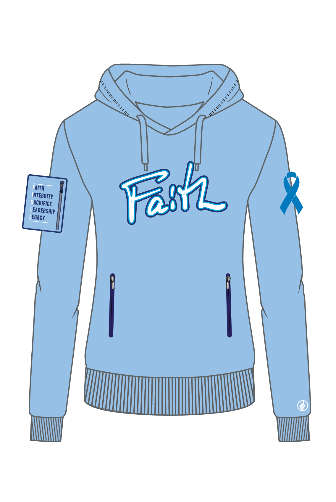 FAITH Prostate Cancer Hoodie