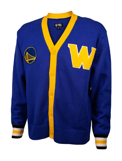 Warriors Letterman Sweater