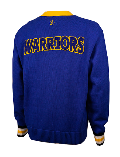 Warriors Letterman Sweater