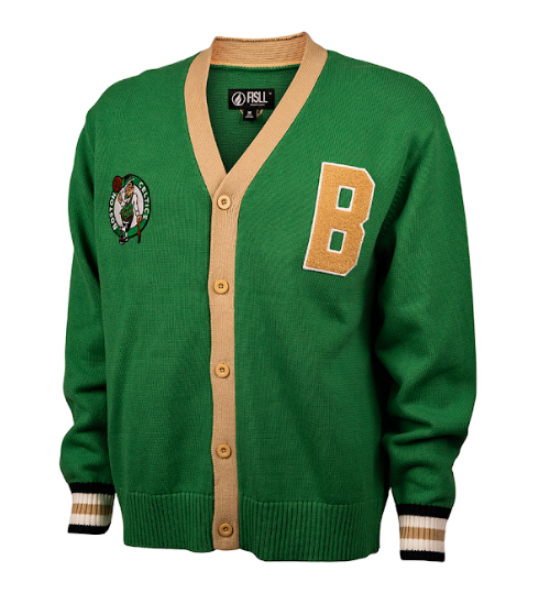 Celtics Letterman Sweater