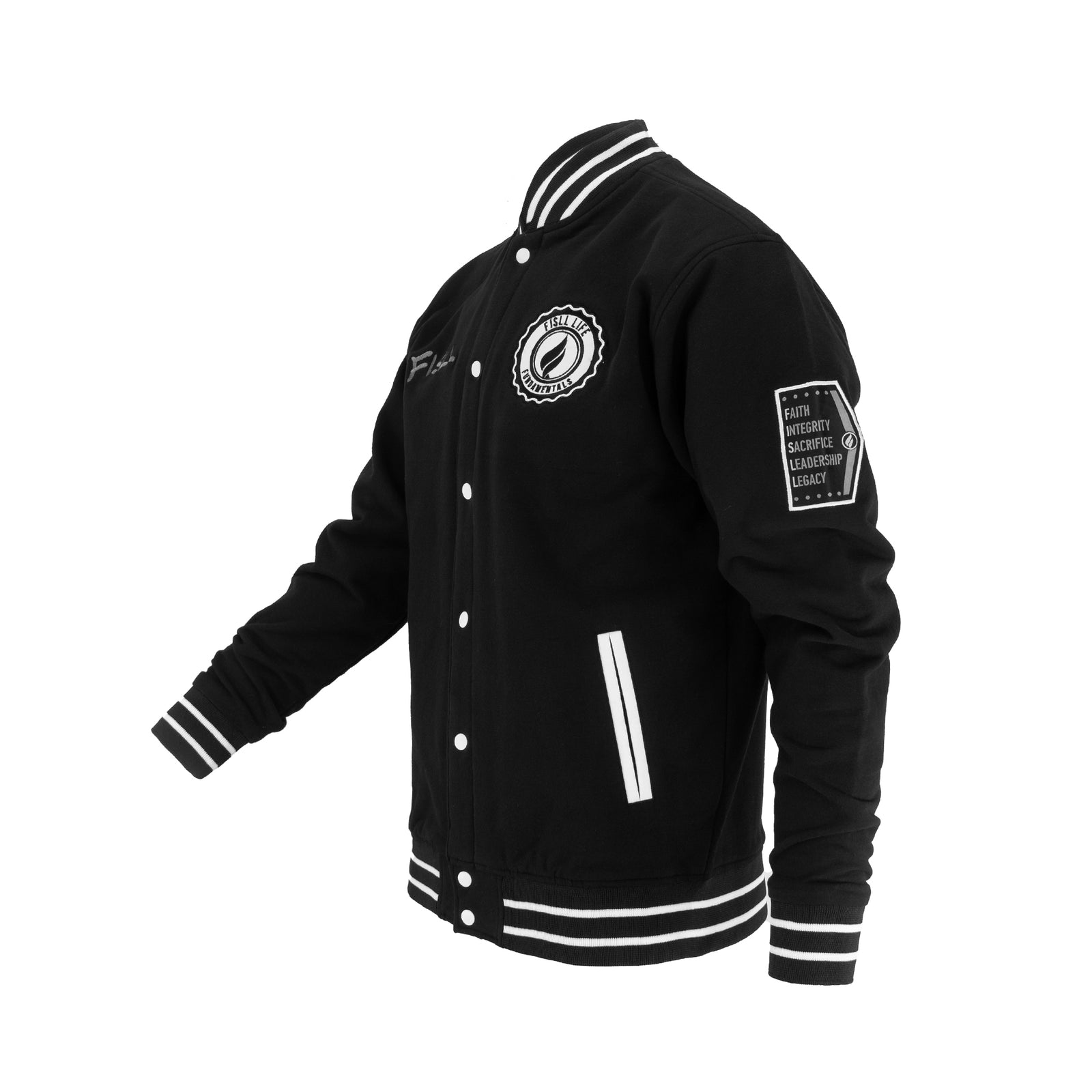 FISLL Fundamentals Button Up Varsity Jacket