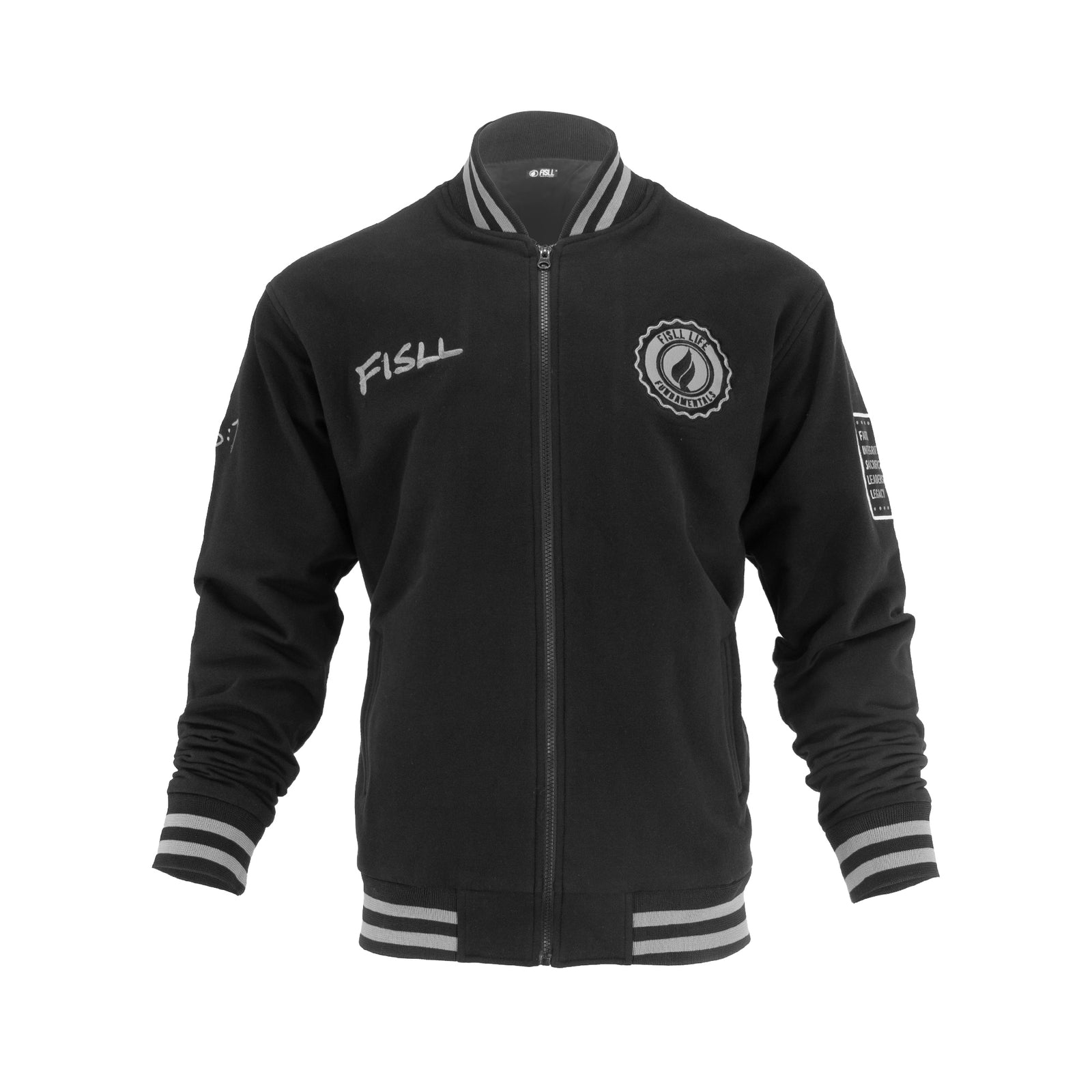 FISLL Fundamentals Full Zip Varsity Jacket