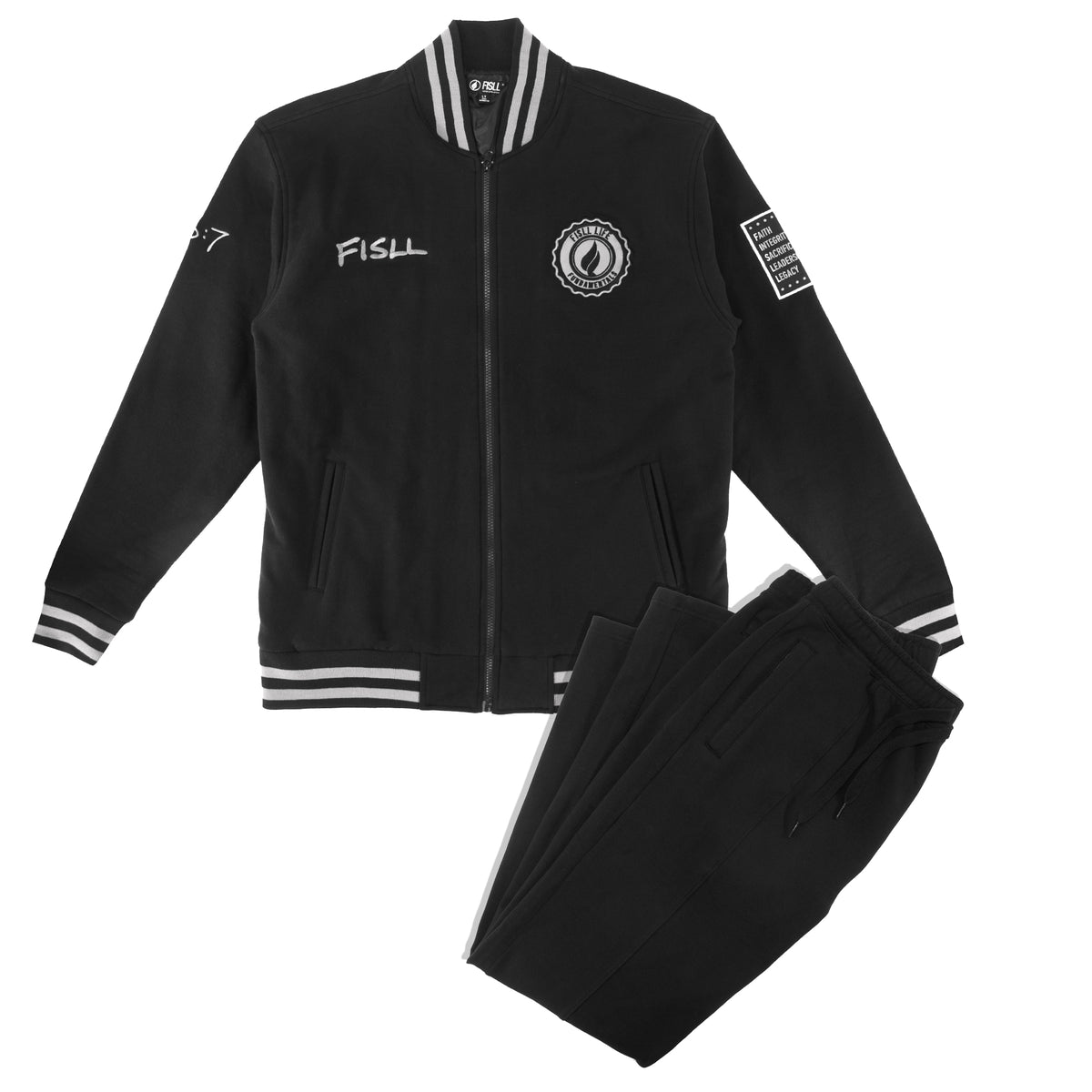 FISLL Fundamentals Full Zip Varsity Jacket